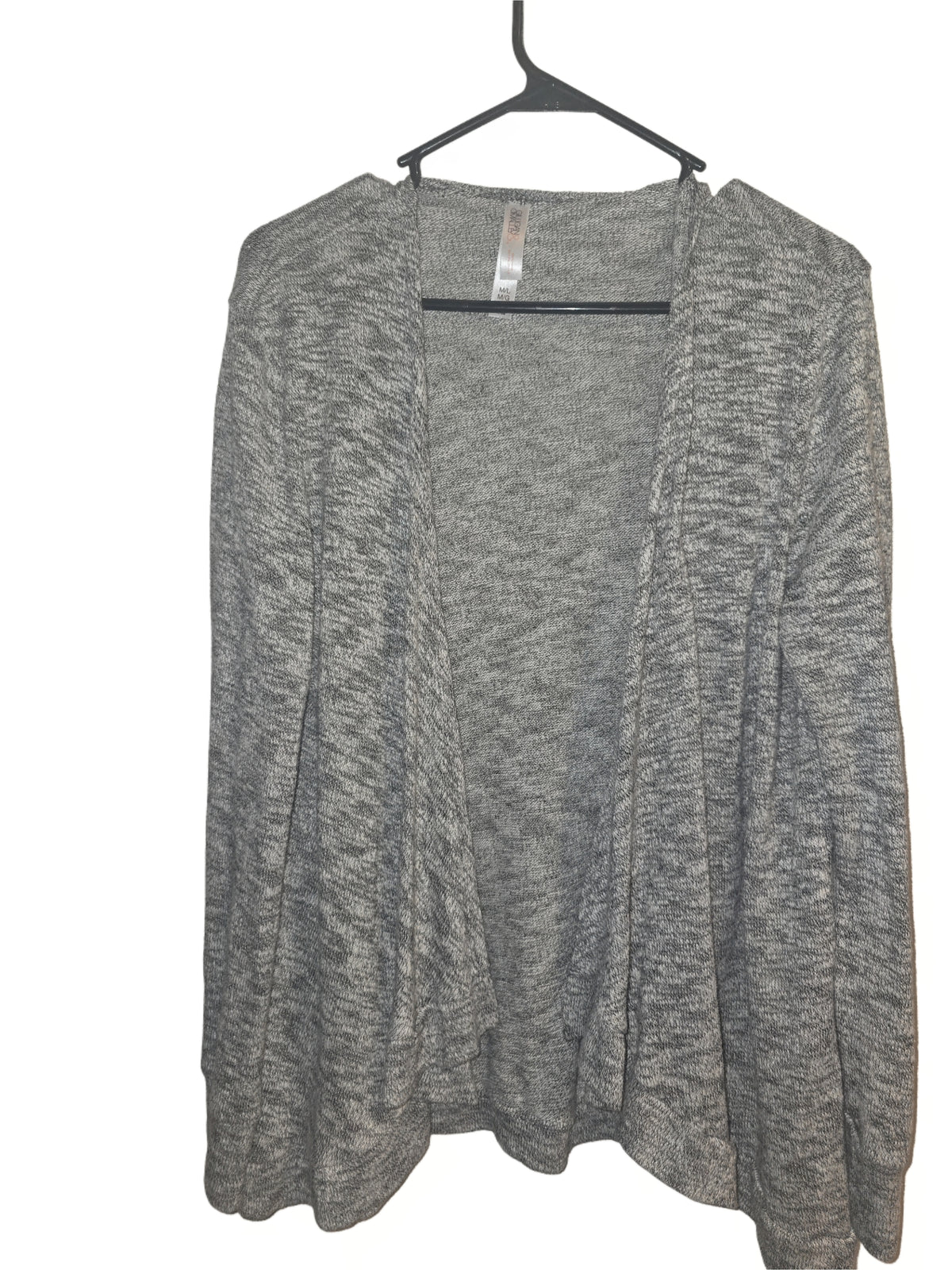 Grey sweater jacket